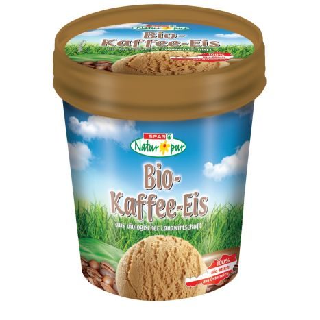 SPAR Natur Pur Bio Kaffe Eis