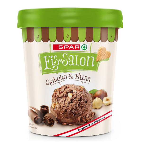 Spar Eis-Salon Schoko & Nuss