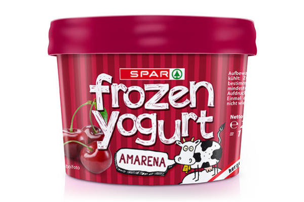 Spar Frozen Yogurt Amarena