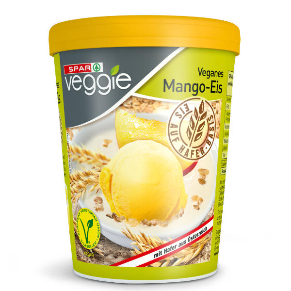 Spar Veggie Veganes Mango-Eis