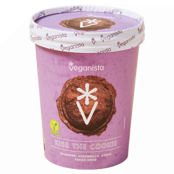 Veganista Eis KISS THE COOKIE