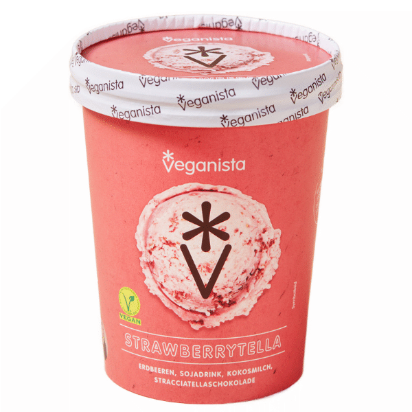 Veganista Eis STRAWBERRYTELLA